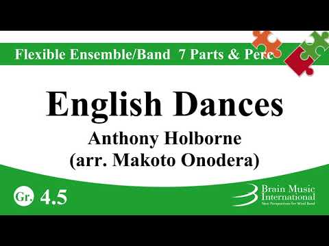 English Dances after Anthony Holborne - Flexible Octet by Anthony Holborne (arr. Makoto Onodera)