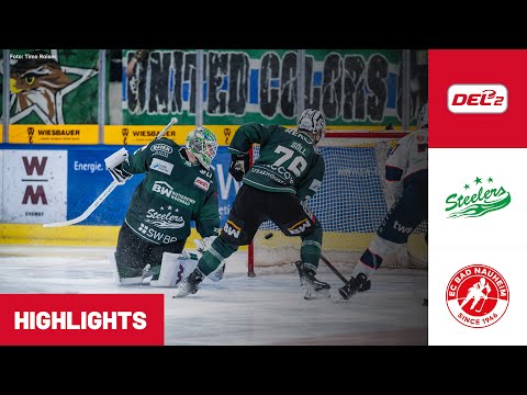DEL2: Bietigheim Steelers vs. EC Bad Nauheim | Highlights