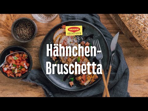 Hähnchen-Bruschetta