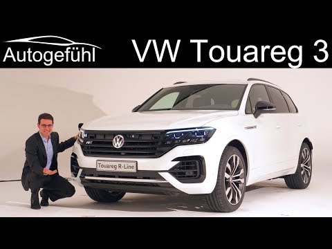 All-new VW Touareg 3 REVIEW 2019 2018 Volkswagen Touareg R-Line, Atmosphere, Elegance - Autogefühl