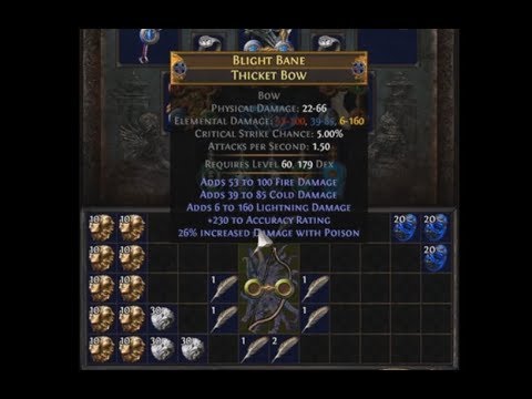 Did Someone Say NEW Ele Bow? ELDER WEAPON CRAFTING: Blight Bane Thicket Bow | Demi