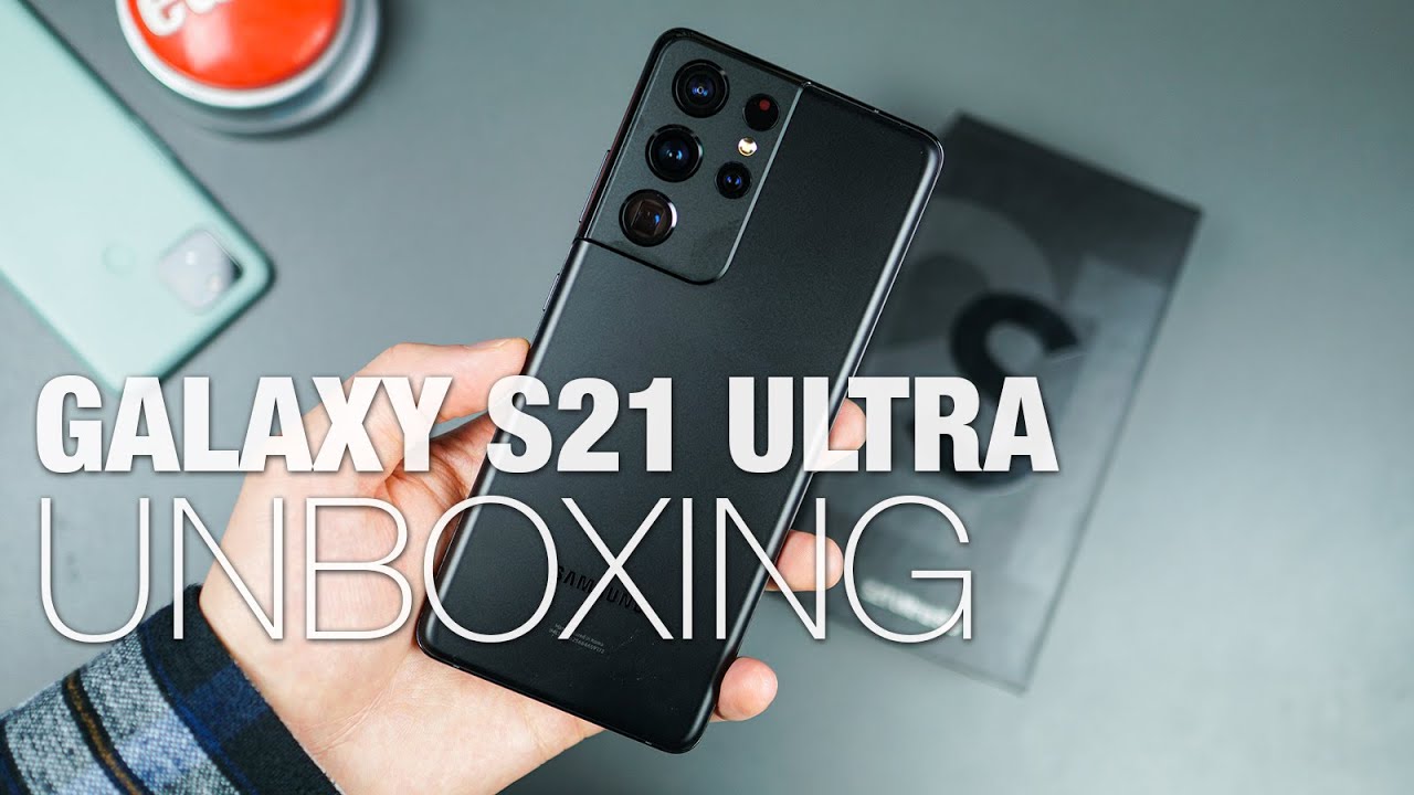 GALAXY S21 ULTRA: Unboxing and First Look!