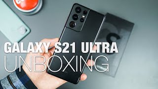 Samsung Galaxy S21 Ultra 5G: Unboxing and First Look!