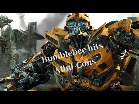 Bumblebee hits Mini-Cons | Transformers Revenge of the Fallen (2009) Movie Clip HD