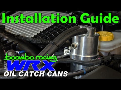 How to Install | Boomba Oil Catch Can for '15+ Subaru WRX