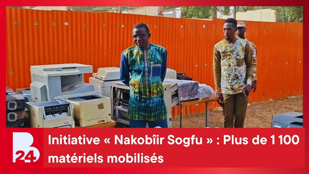 Initiative « Nakobîir Sogfu » : Plus de 1 100 matériels mobilisés