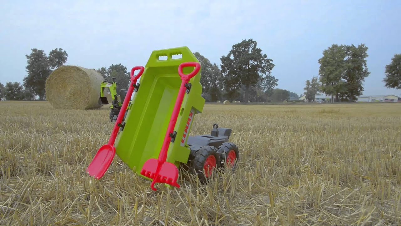 FALK - Vlečka New Holland Maxi sklápěcí s nářadím