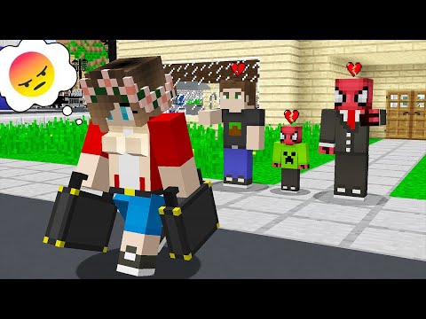 SEVGİLİMİ EVDEN KOVDUM! 😭 - Minecraft