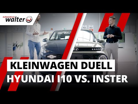 Electric or petrol? The perfect city car - INSTER vs. i10 | Small car comparison 2025