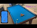 How many 3 rail kicks to make 8-ball in corner pocket?
