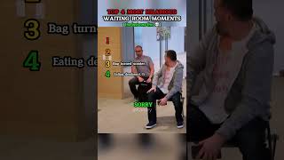 Top 4 Most Hilarious Waiting Room moments impractical jokers 😱
