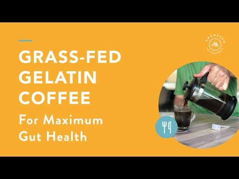 How to make collagen-rich coffee ( with Grass-Fed Beef...