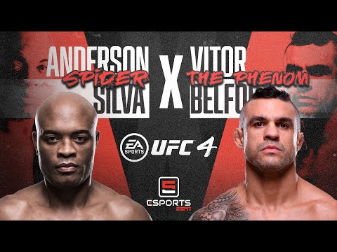 REENCONTRO DE TITÃS: BELFORT E ANDERSON SILVA SE ENFRENTAM NO UFC 4 COM GOLPE FINAL IMPRESSIONANTE