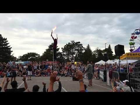 Sam Malcolm - The Sun Life Waterloo Busker Carnival 2025 - clip P1140025