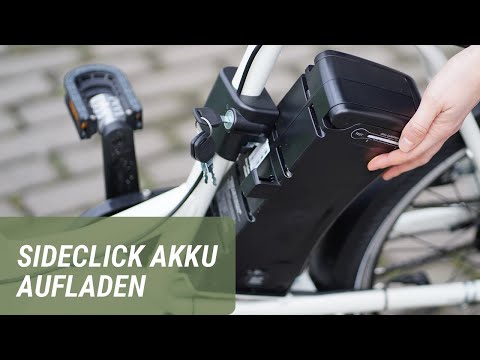 Side Click Akku aufladen (E-Bike) | Prophete