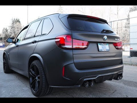 BMW X5M with AKRAPOVIĆ EXHAUST