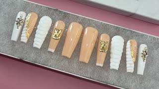 Press on nails tutorial | How to make press on nails to sell | nail tutorial