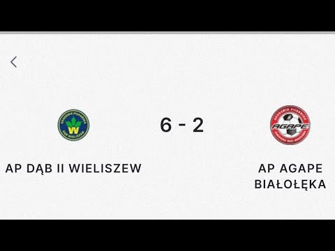 AP Dąb Wieliszew II vs AP Agape Białołęka, 2010r 23 marca 2025 part 1