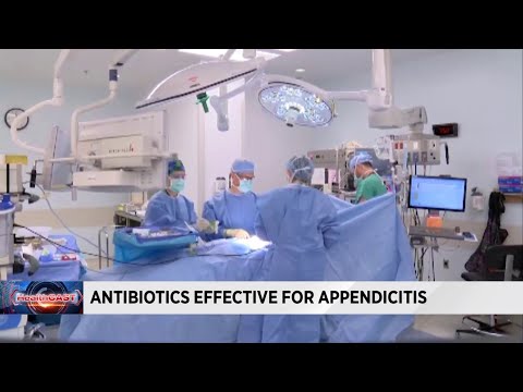 Can antibiotics alone cure acute appendicitis?