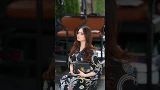 Black Printed Lawn Kaftan - Video 1
