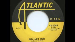 T-Bone Walker - Papa Ain't Salty (Atlantic 45-1065) 1954