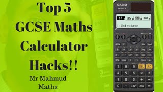 Top 5 GCSE Maths Calculator hacks with exam questi