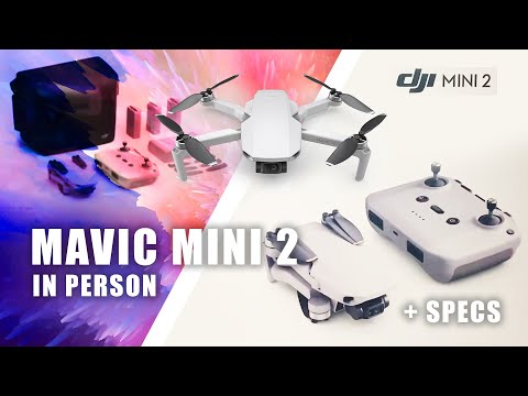 Mavic mini 2 IN PERSON Plus Specs, Ocusync 2.0  and 4k #DJImini2 #mavicmini2