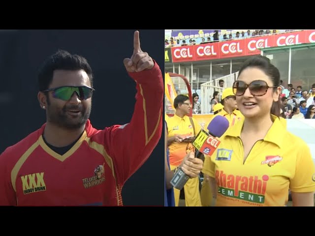 Telugu Warriors bowlers amazing spell vs Chennai Rhinos | Cricket Highlights | CCL 2024