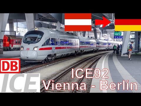 10 hours on the ICE, is it to long? |  Vienna - Berlin Trip Report [4K]