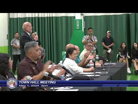 Town Hall Meeting - Senator Roy A.B. Quinata - May 1, 2024 2pm