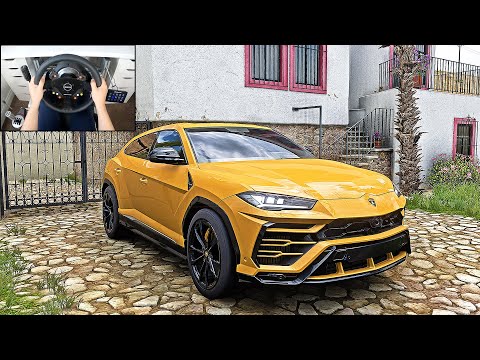 Lamborghini Urus - Forza Horizon 5 (Steering Wheel + Shifter) Gameplay