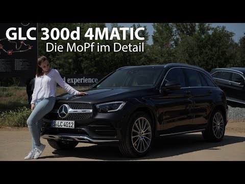 2019 Mercedes-Benz GLC 300d 4MATIC (MoPf) Driving Report / GIRLS REVIEW / Larissa tests - Autophorie