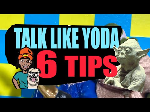 How to Talk Like Yoda from Star Wars (Six Tips)  | PlayerDez