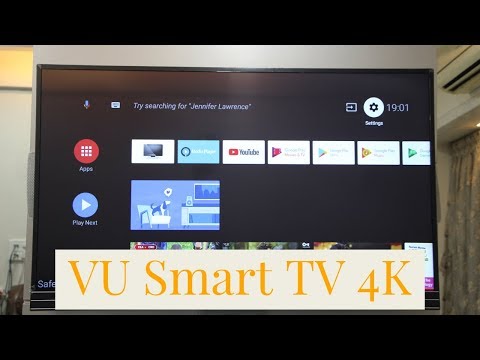 #VU VU Smart Google Android TV 4k , 55 inches  (140 cm) 55SU134 , Unboxing & Specs - Part 1