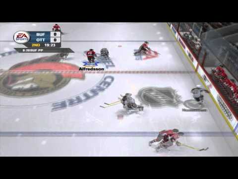 NHL 06 Sabres @ Senators - Dynasty Mode Gameplay Part 1 HD