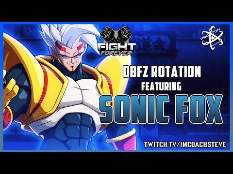 [DBFZ] SONICFOX NEW TEAM?! SONICFOX PLAYS SUPER BABY 2 VS COACH STEVE, NITRO, AND ALUKARDNY!