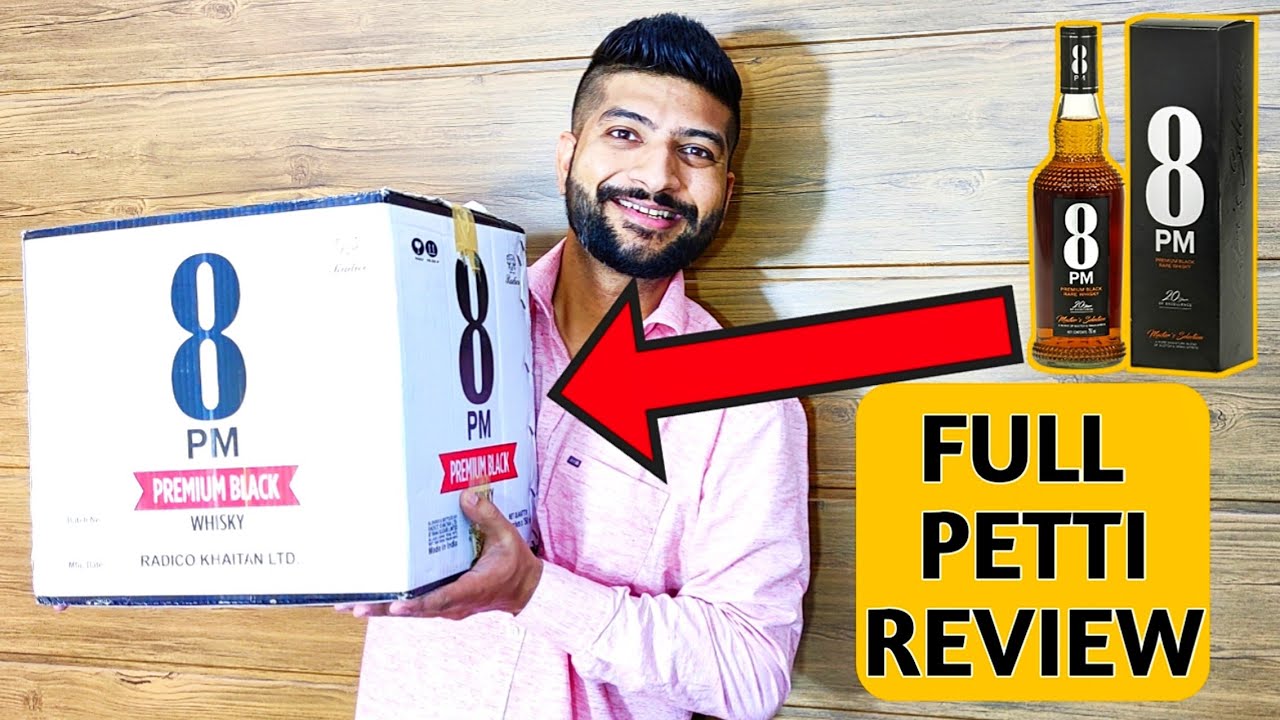 Watch video 8PM Premium Black Whisky Review | 8PM Black Full Petti π₯ | The Whiskeypedia Now 8PM Premium Black Whisky Review | 8PM Black Full Petti π₯ | The Whiskeypedia