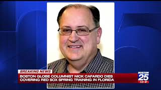 Boston Globe writer Nick Cafardo dead at age 62