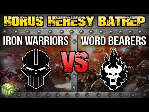 Iron Warriors vs Word Bearers Horus Heresy Battle Report Ep 140 - Vault Re-release