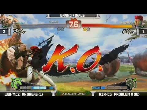 UM | LM Razer Colosseum Games 02-06-13 AE 2012 Grand Finals - WW/MCZ Andreas vs RZR/CG Problem X