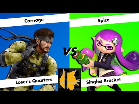 The Den 3 Spring 2023 - Loser's Quarters - Carnage (Snake) vs Spice (Inkling)