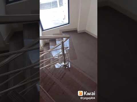 trabajo terminado pasamanos en acero inoxidable