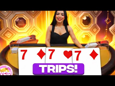 I HIT TRIPS ON VIP BLACKJACK! (INSANE SESSION)
