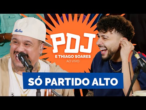 ISSO É SAMBA E PAGODE RAIZ! SÓ PARTIDO ALTO | PDJ & Thiago Soares