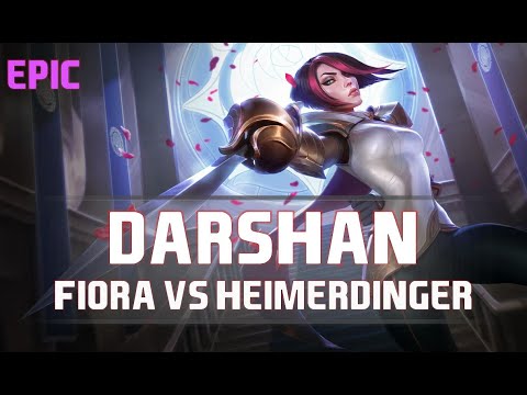 Darshan as Fiora vs Heimerdinger - S8 TOP Ranked Gameplay