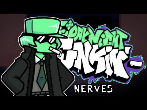 FNF: Minus Garcello with Lyrics | Nerves