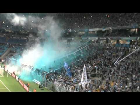 "Libertadores da America 2016 - Grêmio 1 x 0 Toluca" Barra: Geral do Grêmio &bull; Club: Grêmio