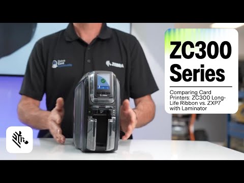 Comparing Card Printers: ZC300 Long-Life Ribbon vs. ZXP7 with Laminator | Zebra