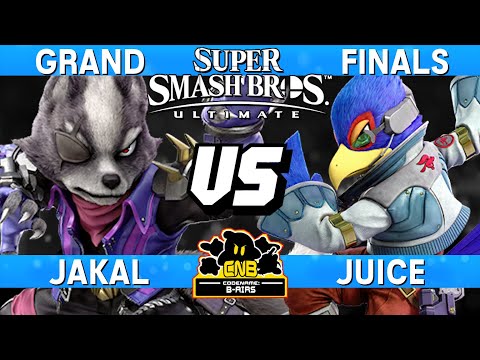 Smash Ultimate Tournament Grand Finals - Jakal (Wolf) vs Juice (Falco) - CNB 216