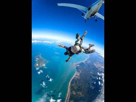 Skydiving over the Bahamas - Best jumps of 2018...